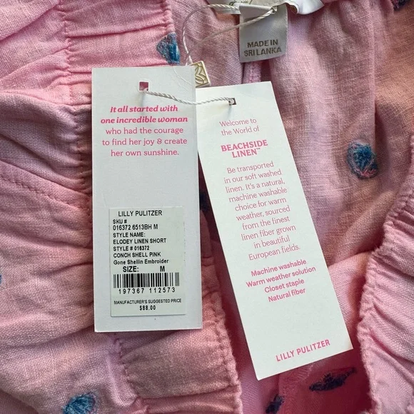 Pink Women's Shorts - Picture 7 of 7